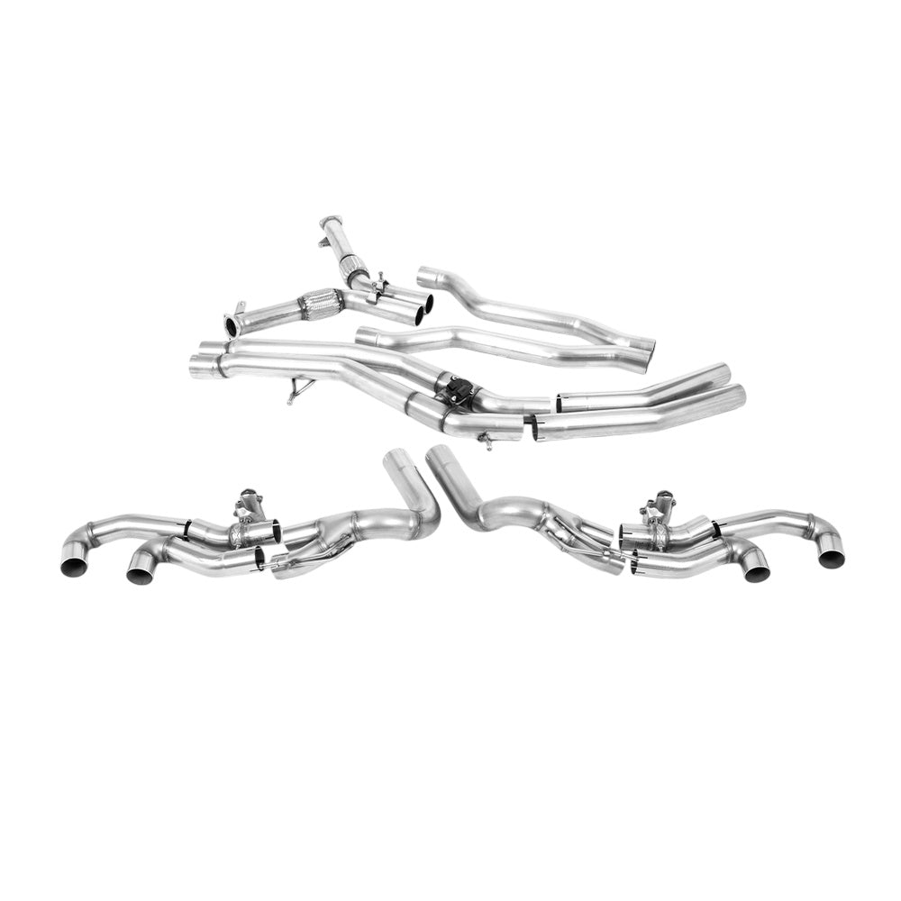 Milltek Particulate Filter-back Exhaust Lamborghini Urus 4.0 Twin Turbo V8 650PS 18-25-Exhaust System-carbonizeduk