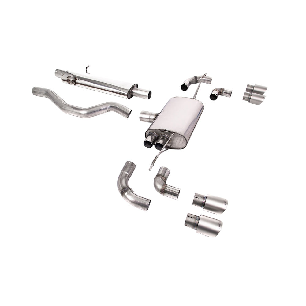 Milltek Particulate Filter-back Exhaust Land Rover Range Rover Defender 110 3.0 I6 P400 (OPF/GPF and Non-OPF/GPF Equipped Vehicle Compatible) 20-25-Exhaust System-carbonizeduk