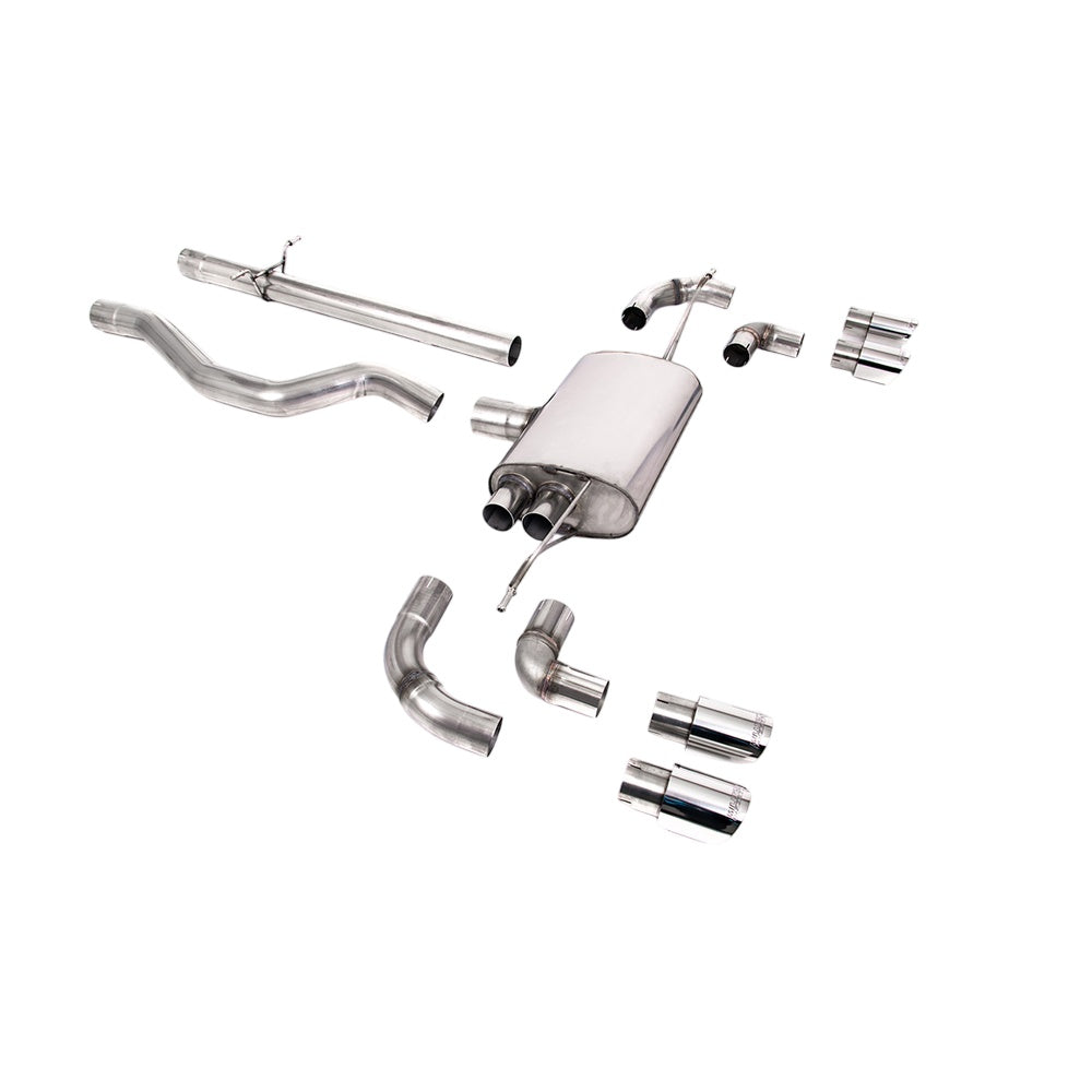 Milltek Particulate Filter-back Exhaust Land Rover Range Rover Defender 110 3.0 I6 P400 (OPF/GPF and Non-OPF/GPF Equipped Vehicle Compatible) 20-25-Exhaust System-carbonizeduk