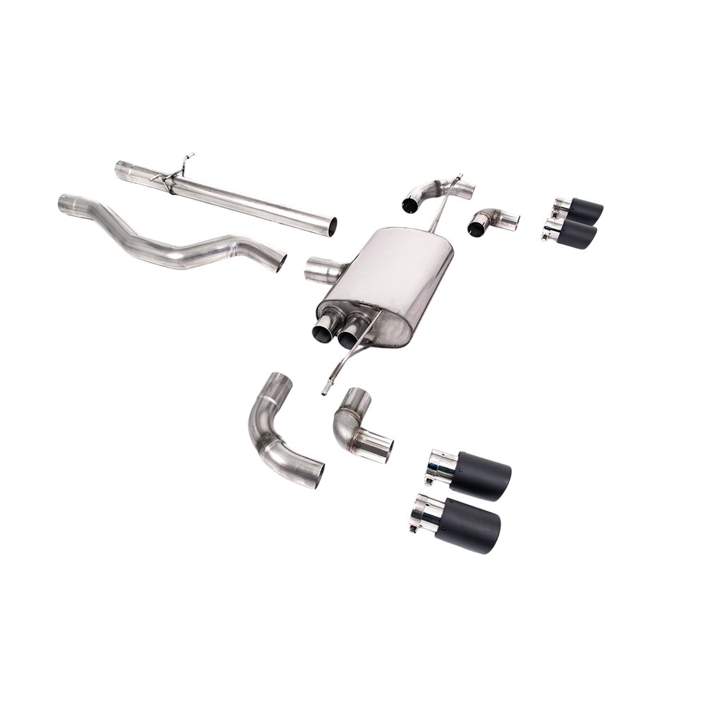 Milltek Particulate Filter-back Exhaust Land Rover Range Rover Defender 110 3.0 I6 P400 (OPF/GPF and Non-OPF/GPF Equipped Vehicle Compatible) 20-25-Exhaust System-carbonizeduk