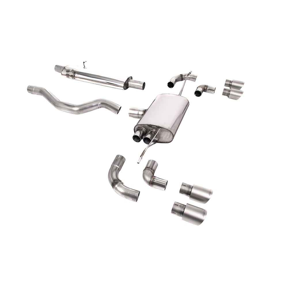 Milltek Particulate Filter-back Exhaust Land Rover Range Rover Defender 110 2.0 I4 P300 and P400e (OPF/GPF and Non-OPF/GPF Equipped Vehicle Compatible) 20-25-Exhaust System-carbonizeduk