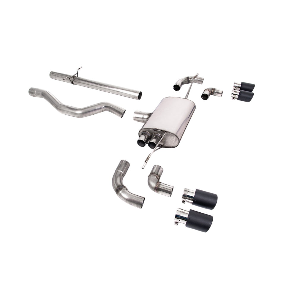 Milltek Particulate Filter-back Exhaust Land Rover Range Rover Defender 110 2.0 I4 P300 and P400e (OPF/GPF and Non-OPF/GPF Equipped Vehicle Compatible) 20-25-Exhaust System-carbonizeduk