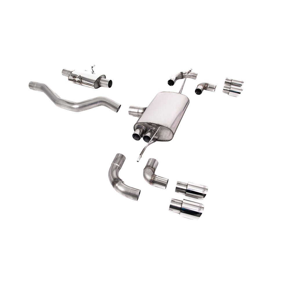 Milltek Particulate Filter-back Exhaust Land Rover Range Rover Defender 90 2.0 I4 P300 and P400e (OPF/GPF and Non-OPF/GPF Equipped Vehicle Compatible) 20-25-Exhaust System-carbonizeduk