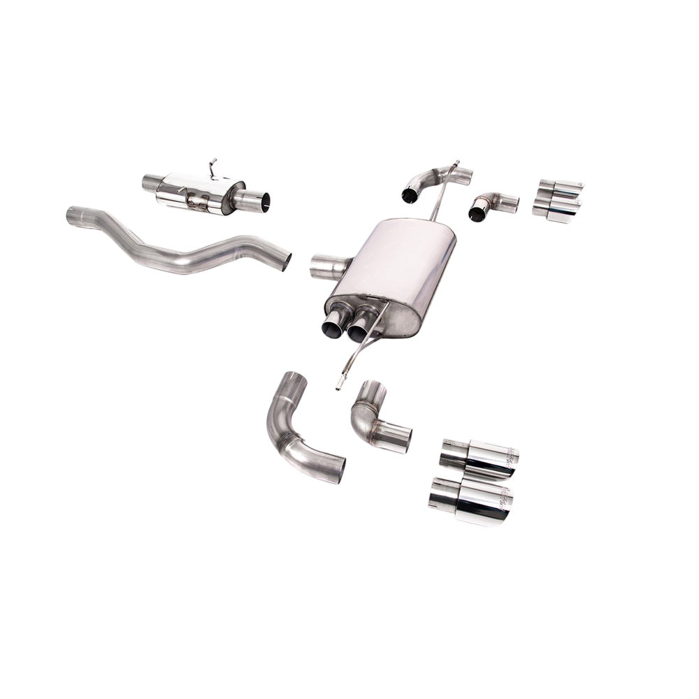 Milltek Particulate Filter-back Exhaust Land Rover Range Rover Defender 90 3.0 I6 P400 (OPF/GPF and Non-OPF/GPF Equipped Vehicle Compatible) 20-25-Exhaust System-carbonizeduk