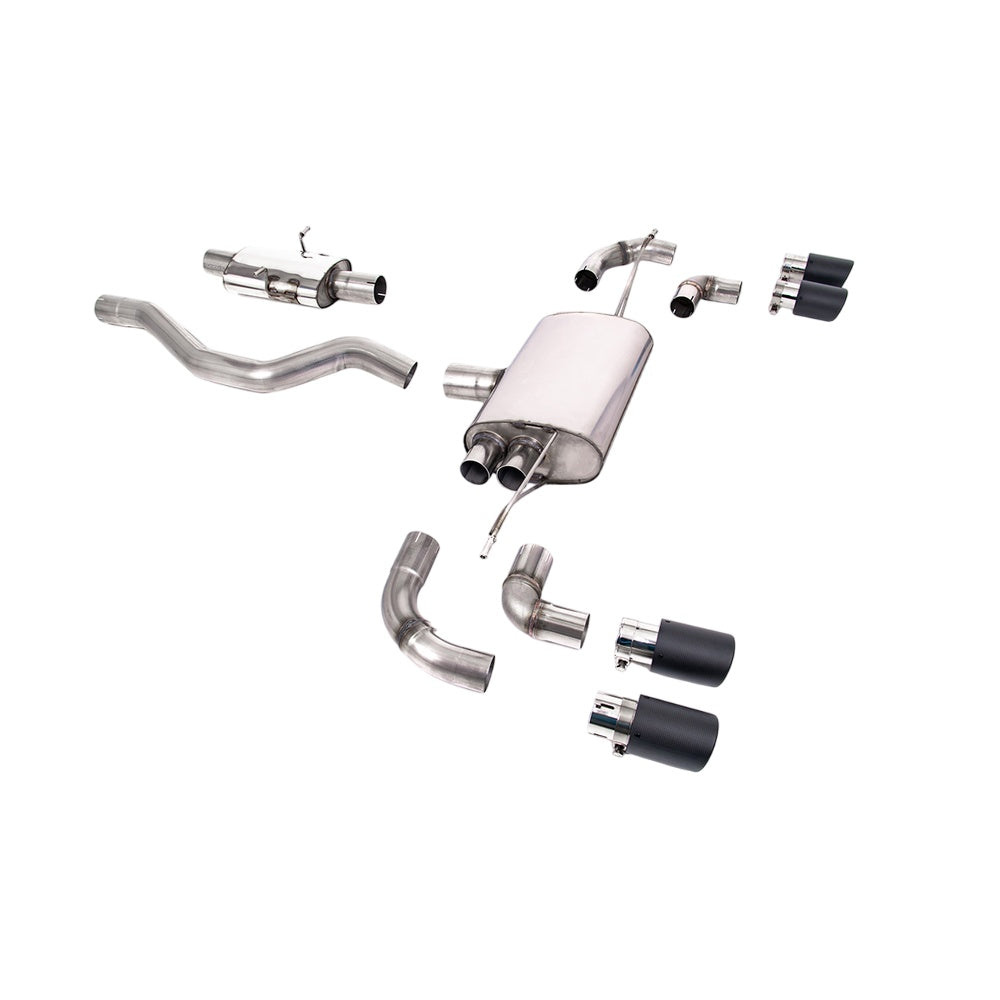 Milltek Particulate Filter-back Exhaust Land Rover Range Rover Defender 90 3.0 I6 P400 (OPF/GPF and Non-OPF/GPF Equipped Vehicle Compatible) 20-25-Exhaust System-carbonizeduk