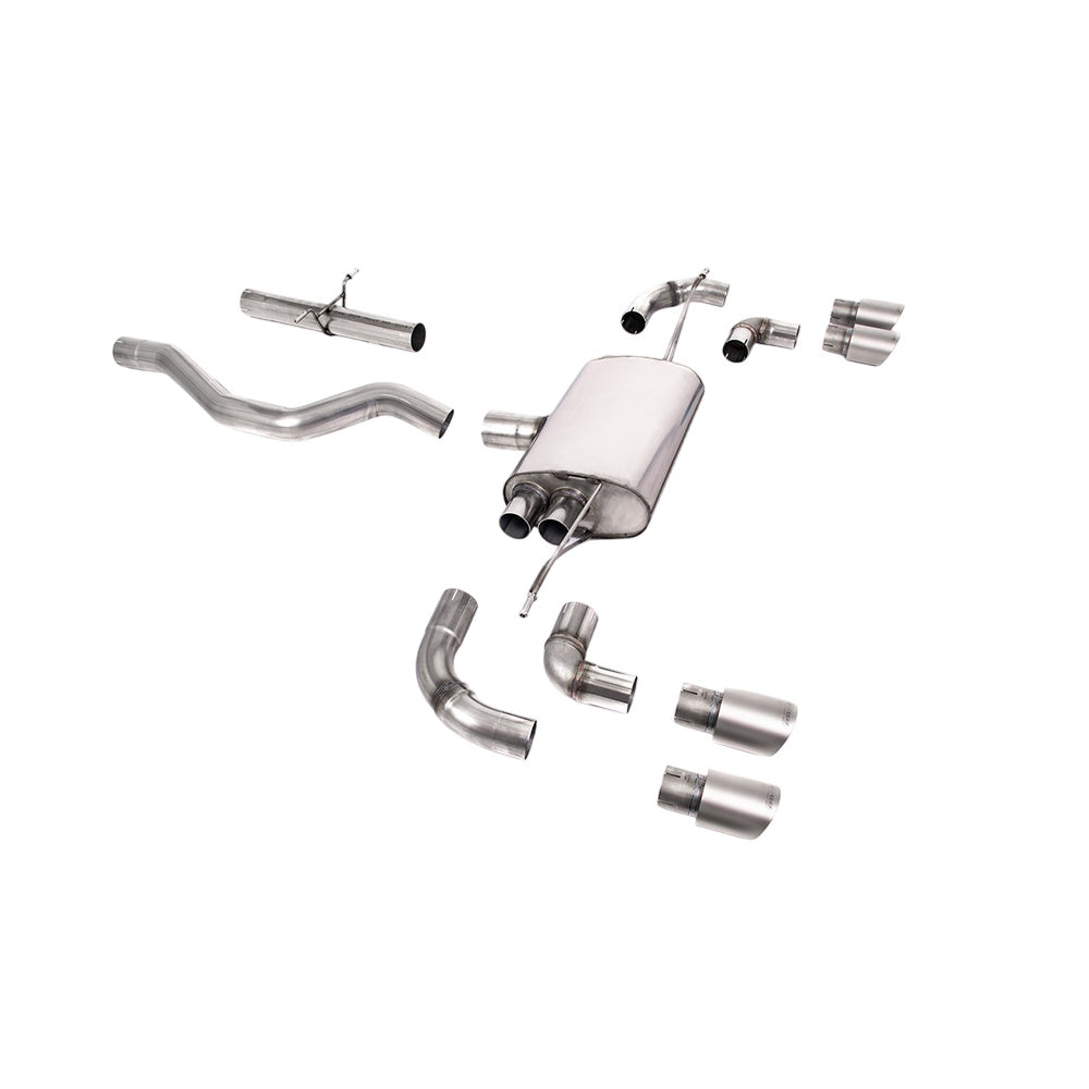 Milltek Particulate Filter-back Exhaust Land Rover Range Rover Defender 90 3.0 I6 P400 (OPF/GPF and Non-OPF/GPF Equipped Vehicle Compatible) 20-25-Exhaust System-carbonizeduk