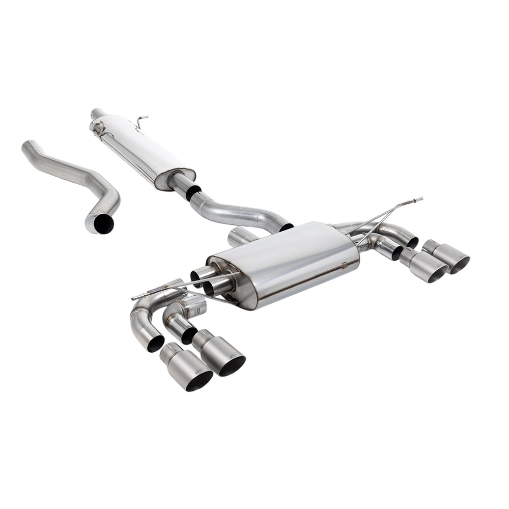 Milltek Particulate Filter-back Exhaust Land Rover Range Rover Defender 130 2.0 I4 P300 and P400e (OPF/GPF and Non-OPF/GPF Equipped Vehicle Compatible) 23-25-Exhaust System-carbonizeduk