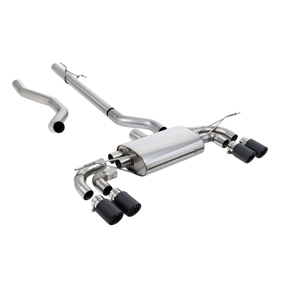 Milltek Particulate Filter-back Exhaust Land Rover Range Rover Defender 130 2.0 I4 P300 and P400e (OPF/GPF and Non-OPF/GPF Equipped Vehicle Compatible) 23-25-Exhaust System-carbonizeduk