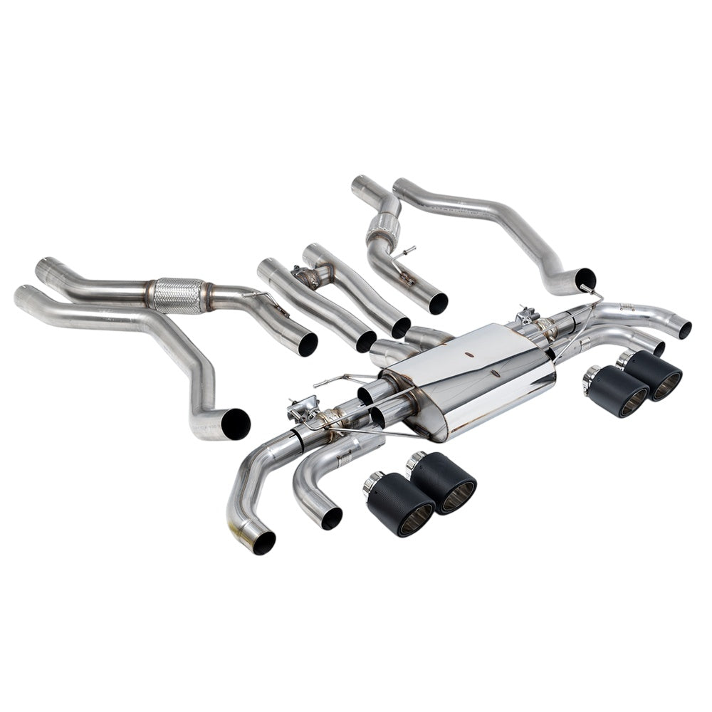 Milltek Cat Back Exhaust Land Rover Range Rover Sport SV L461 4.4 Twin Turbo V8 24-25-Exhaust System-carbonizeduk