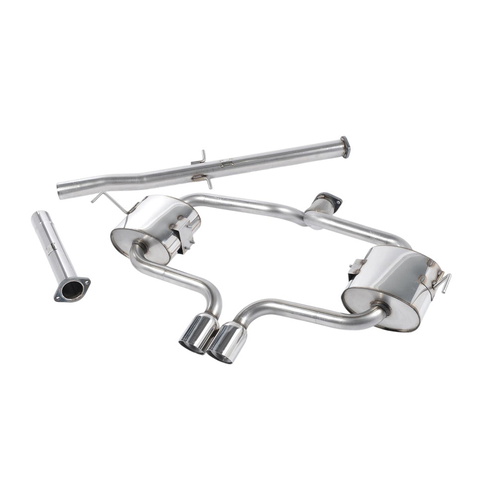 Milltek Cat Back Exhaust New Mini Mk1 (R53) Cooper S 02-06-Exhaust System-carbonizeduk