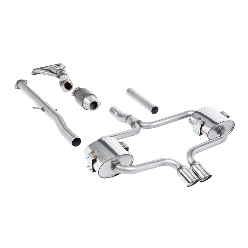 Milltek Full System (including Hi-Flow Sports Cat) Exhaust New Mini Mk1 (R52) Cooper S Convertible 04-08-Exhaust System-carbonizeduk