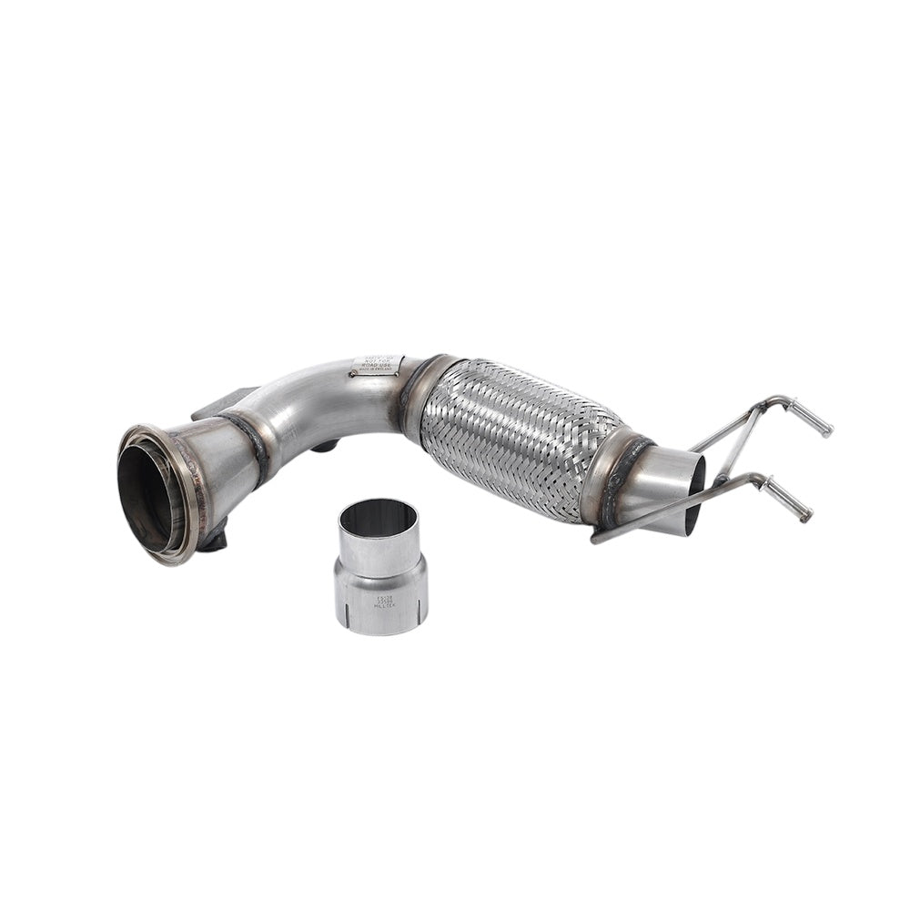 Milltek Large-bore Downpipe and De-cat Exhaust New Mini Mk3 (F56) Cooper 1.5T (Pre-LCI only) 14-18-Manifolds, Decats & Sports Cats-carbonizeduk