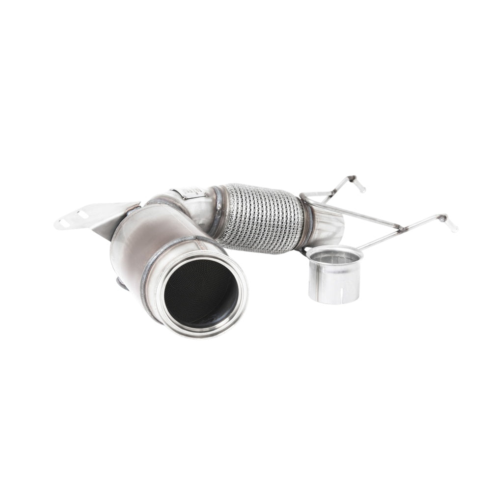 Milltek Large Bore Downpipe and Hi-Flow Sports Cat Exhaust New Mini Mk3 (F55) Mini Cooper S 2.0 Turbo 5-Door Hatch (UK and European models) LCI with GPF/OPF Only 19-25-Manifolds, Decats & Sports Cats-carbonizeduk