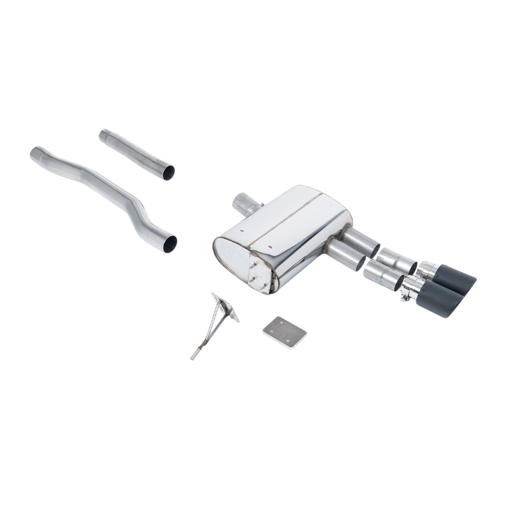 Milltek Particulate Filter-back Exhaust New Mini Mk3 (F55) Mini Cooper S 2.0 Turbo 5-Door Hatch (UK and European models) LCI with GPF/OPF Only 19-25-Exhaust System-carbonizeduk