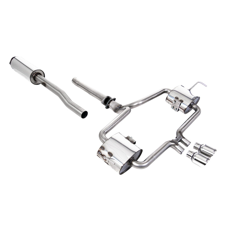 Milltek Cat Back Exhaust New Mini Mk1 (R53) Cooper S 02-06-Exhaust System-carbonizeduk