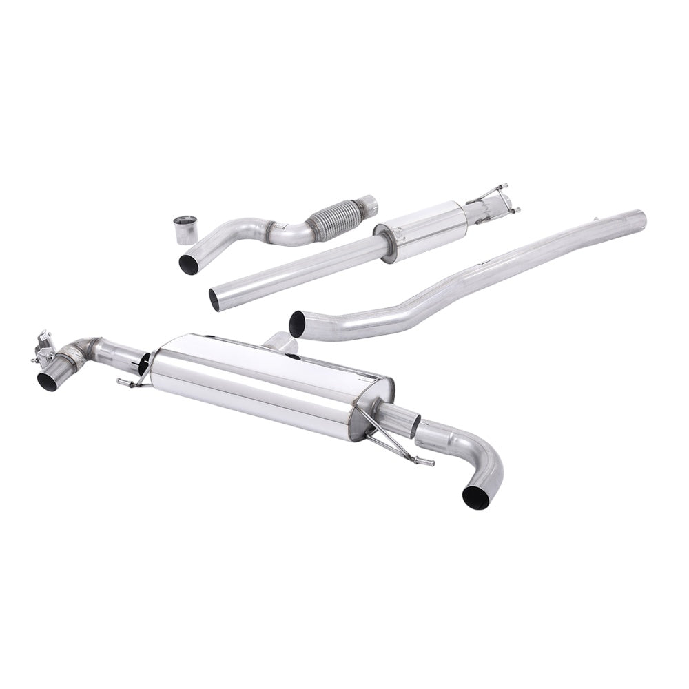 Milltek Cat Back Exhaust Mercedes A-Class A45 AMG 2.0 Turbo (W176) 12-18-Exhaust System-carbonizeduk