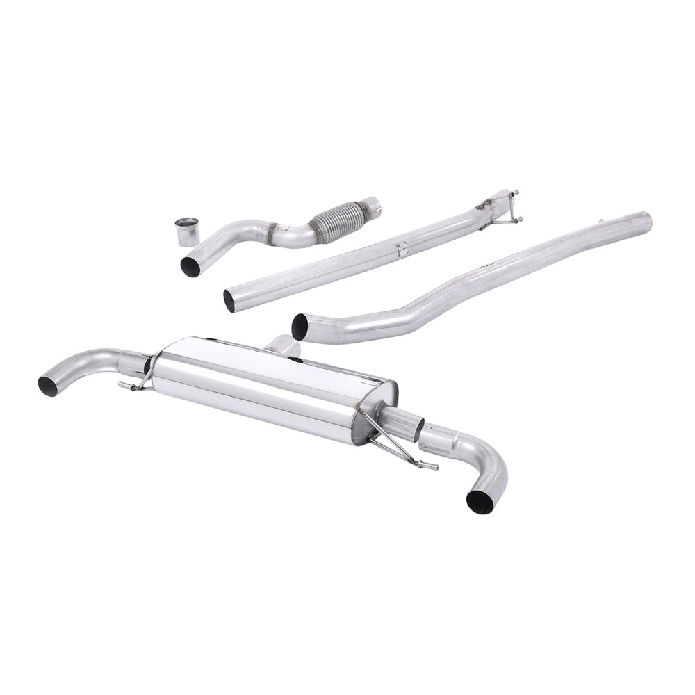 Milltek Cat Back Exhaust Mercedes A-Class A45 AMG 2.0 Turbo (W176) 12-18-Exhaust System-carbonizeduk