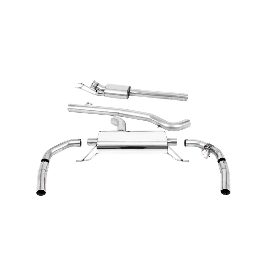 Milltek Particulate Filter-back Exhaust Mercedes CLA-Class CLA45 and 45S AMG 2.0 Turbo Coupe and SHooting Brake (OPF/GPF Models) 20-21-Exhaust System-carbonizeduk