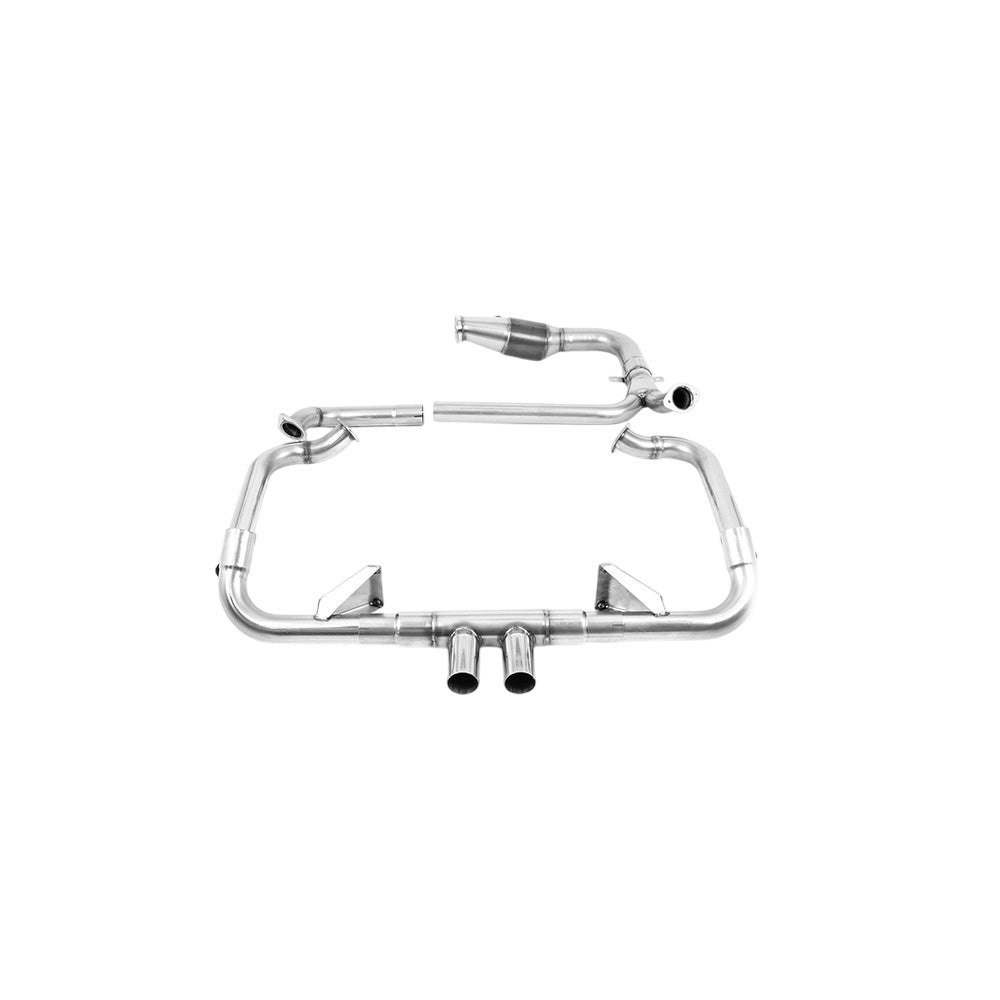 Milltek Full System (including Hi-Flow Sports Cat) Exhaust Porsche Boxster 718 GTS 2.5T 16-22-Exhaust System-carbonizeduk