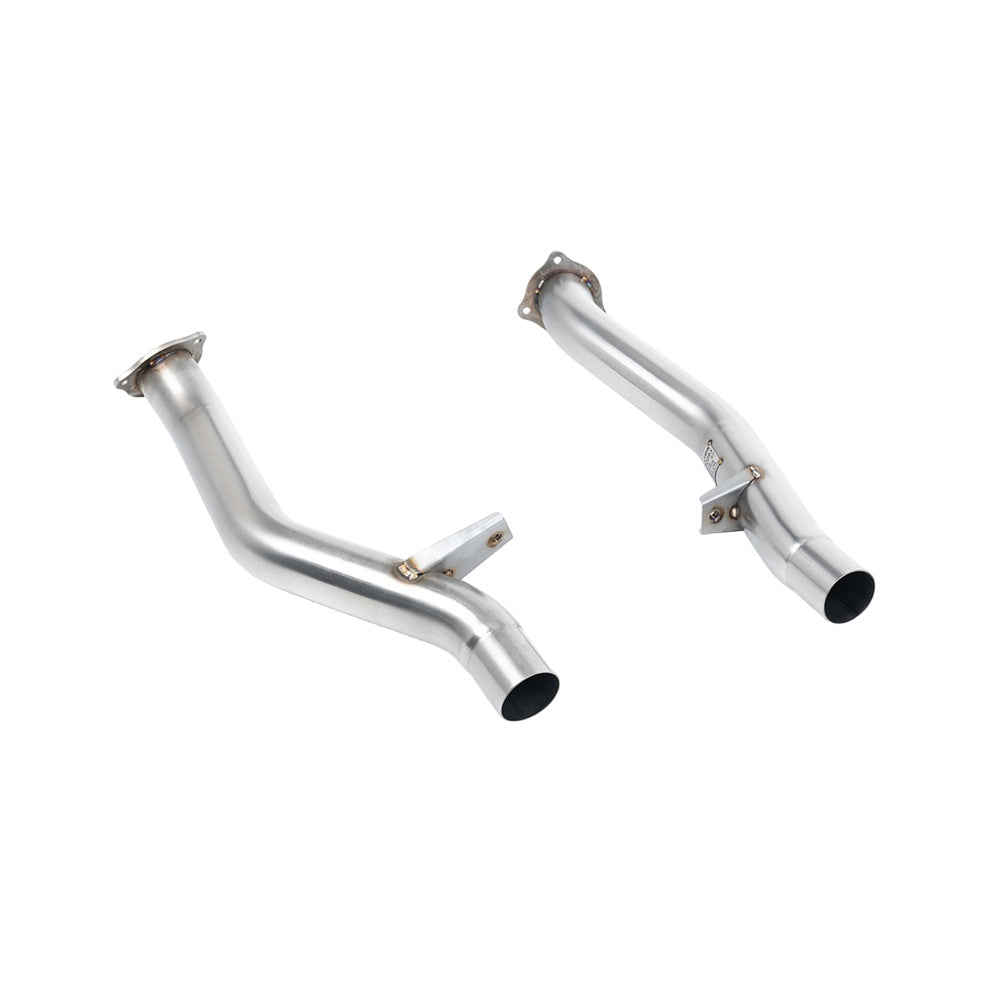 Milltek Secondary Catalyst Bypass Exhaust Porsche Cayenne 958 Turbo 4.8 V8 (Pre-Facelift) 10-14-Manifolds, Decats & Sports Cats-carbonizeduk
