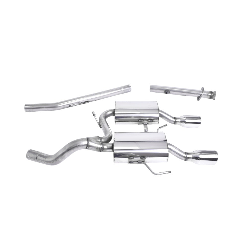Milltek Full System (including Cat Replacement Pipe) Exhaust Renault / Alpine Clio 182 2.0 16v 03-06-Exhaust System-carbonizeduk