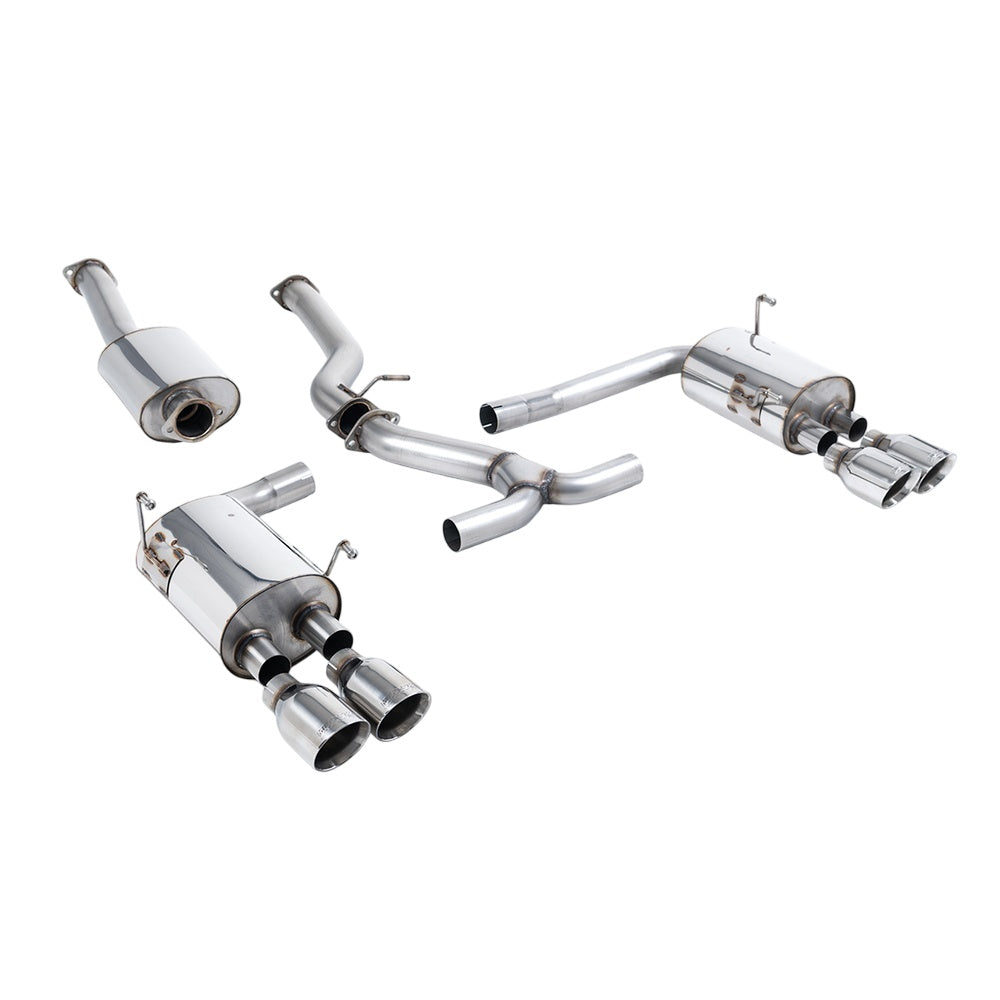 Milltek Cat Back Exhaust Subaru Impreza STi and WRX STI Saloon / Sedan 14-21-Exhaust System-carbonizeduk