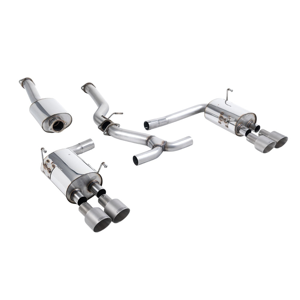 Milltek Cat Back Exhaust Subaru Impreza STi and WRX STI Saloon / Sedan 14-21-Exhaust System-carbonizeduk