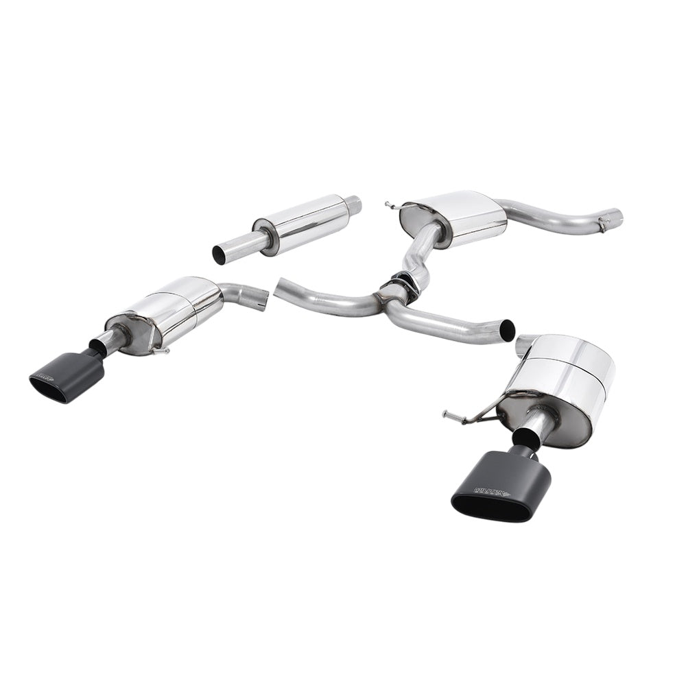 Milltek Cat Back Exhaust Seat Leon ST Cupra 280 and 290 2.0 TSI (280 and 290PS Non-OPF/GPF Models) 15-19-Exhaust System-carbonizeduk