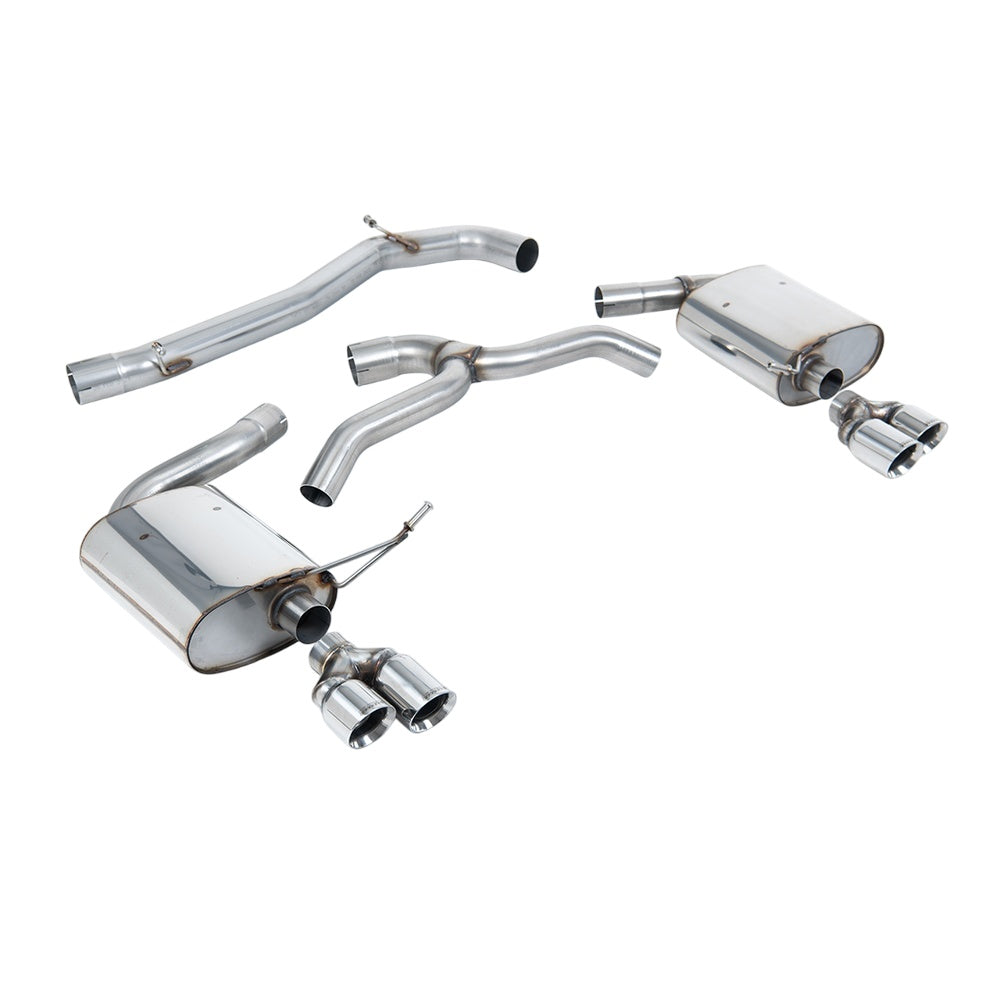 Milltek Cat Back Exhaust Seat Leon ST Cupra 300 (4x4) Estate / Station Wagon / Combi (OPF/GPF Equipped Only) 19-20-Exhaust System-carbonizeduk