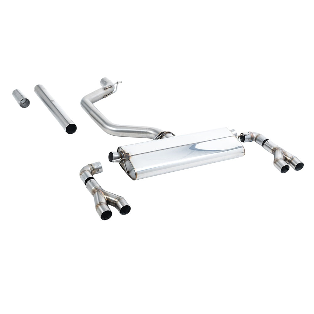 Milltek Particulate Filter-back Exhaust Seat Leon Cupra Leon Mk4 Hatch 300ps (OPF/GPF Equipped) 21-25-Exhaust System-carbonizeduk