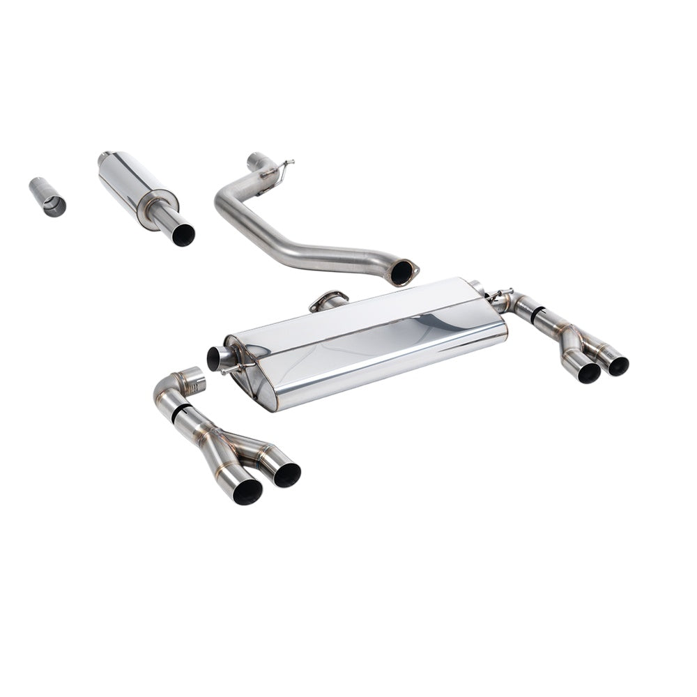 Milltek Particulate Filter-back Exhaust Seat Leon Cupra Leon Mk4 Hatch 300ps (OPF/GPF Equipped) 21-25-Exhaust System-carbonizeduk