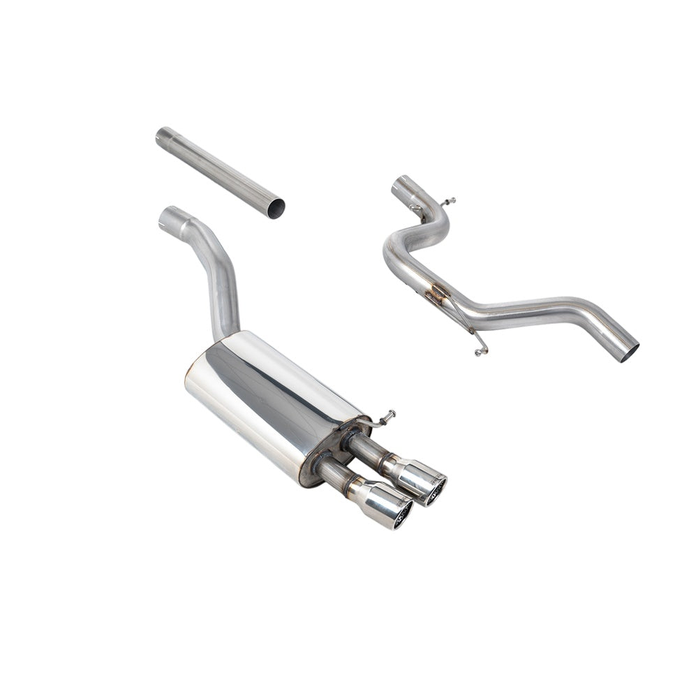Milltek Cat Back Exhaust Skoda Octavia vRS 2.0 TSI 10-13-Exhaust System-carbonizeduk