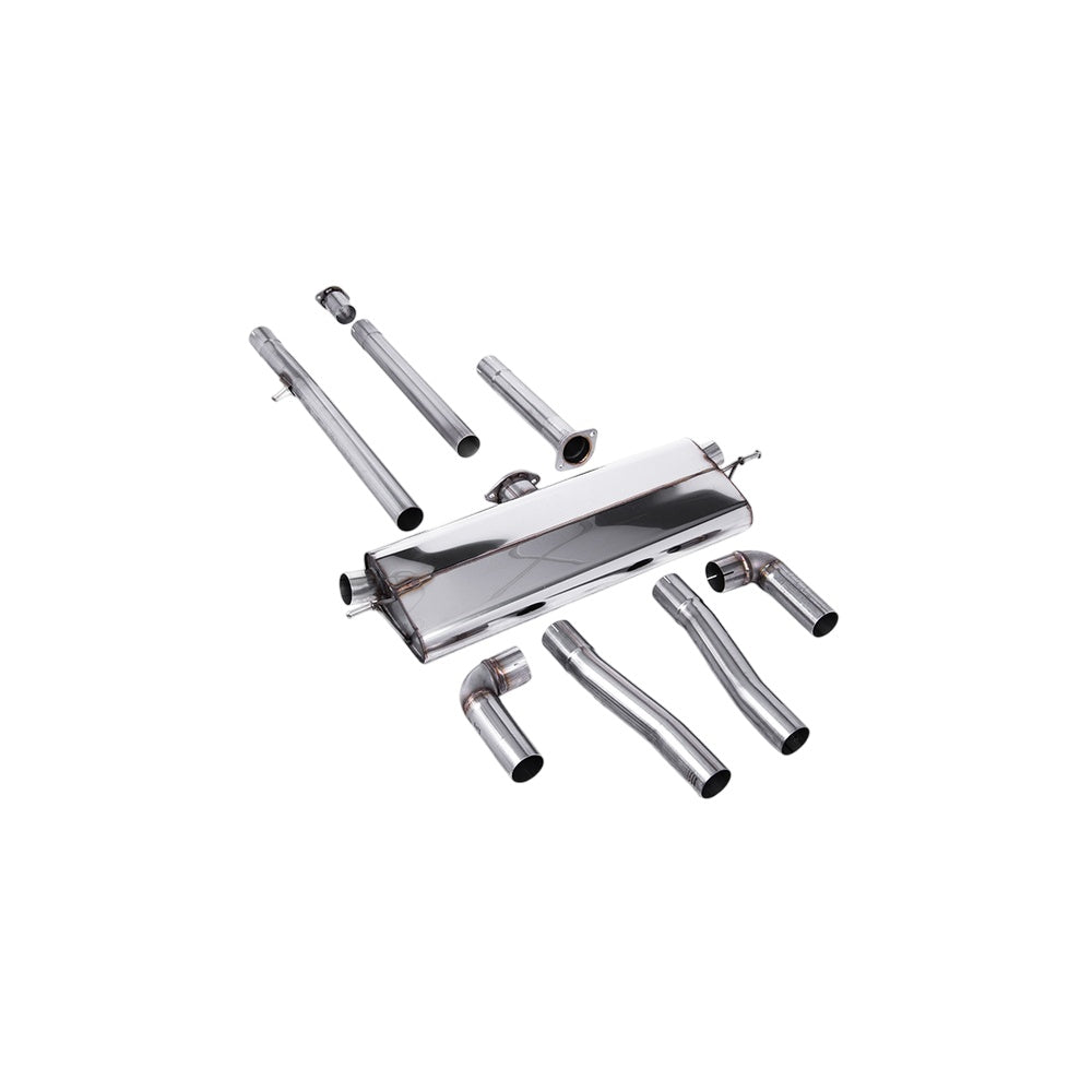Milltek Particulate Filter-back Exhaust Skoda Octavia vRS 1.4eTSI Hybrid 245ps (MQB EVO Mk4) Hatch and Estate (OPF/GPF Models Only) 21-25-Exhaust System-carbonizeduk