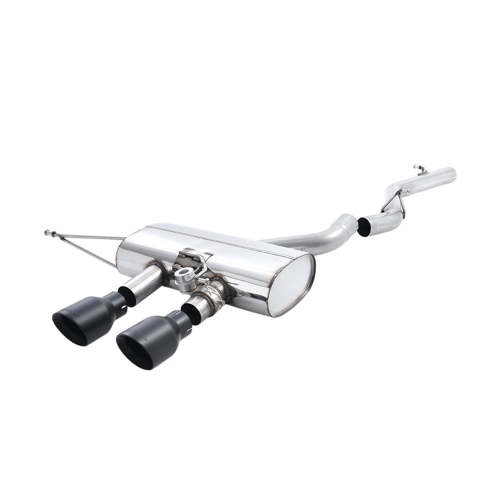Milltek Cat Back Exhaust Volkswagen Golf Mk6 R 2.0 TFSi 270PS 09-13-Exhaust System-carbonizeduk