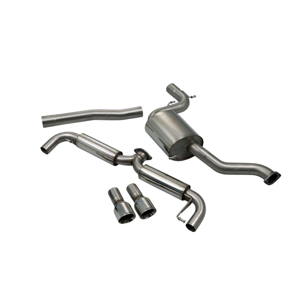 Milltek Cat Back Exhaust Volkswagen Golf Mk6 GTi 2.0 TSI 210PS 09-13-Exhaust System-carbonizeduk