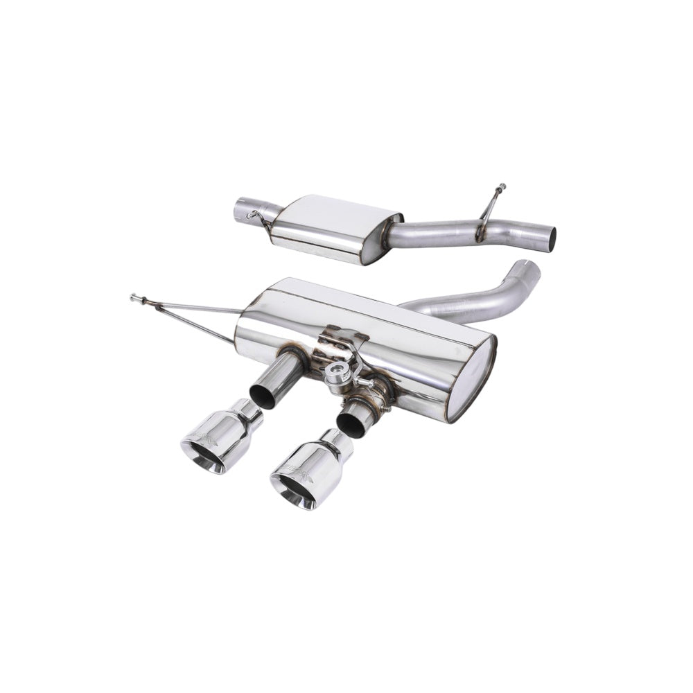 Milltek Cat Back Exhaust Volkswagen Golf Mk6 R 2.0 TFSi 270PS 09-13-Exhaust System-carbonizeduk