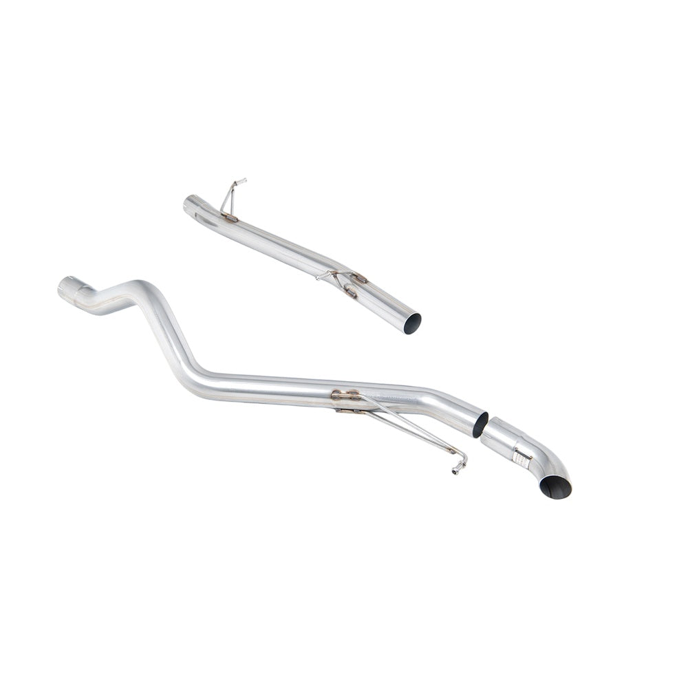 Milltek Particulate Filter-back Exhaust Volkswagen Transporter \ Caravelle T6 SWB 150/180/204PS 2.0 BiTDI 2WD and 4MOTION 15-25-Exhaust System-carbonizeduk
