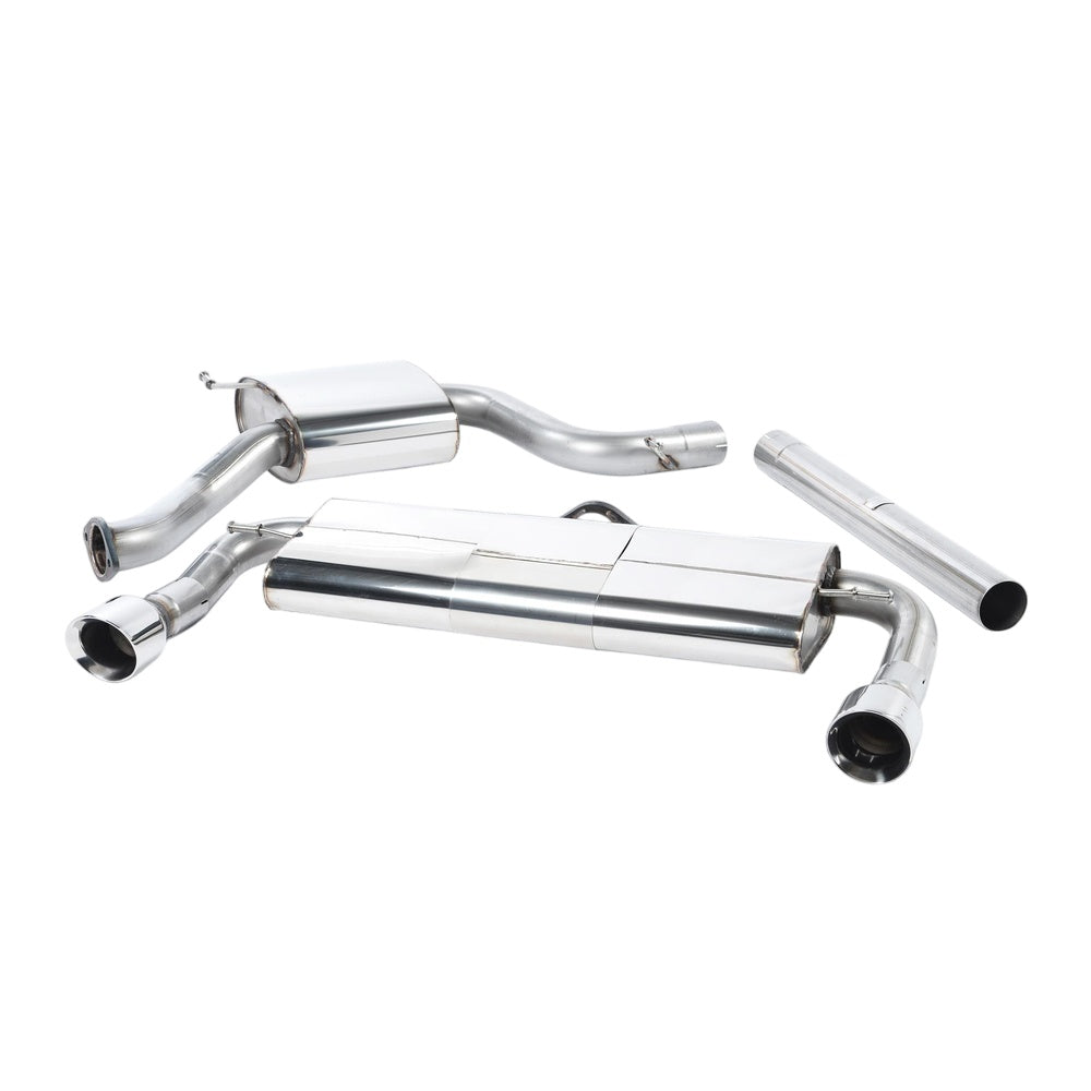 Milltek Cat Back Exhaust Volkswagen Golf Mk7 GTi (including GTi Performance Pack, Clubsport and Clubsport S models) 13-16-Exhaust System-carbonizeduk