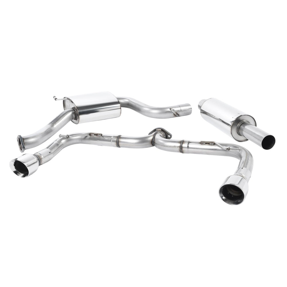 Milltek Cat Back Exhaust Volkswagen Golf Mk7 GTi (including GTi Performance Pack, Clubsport and Clubsport S models) 13-16-Exhaust System-carbonizeduk