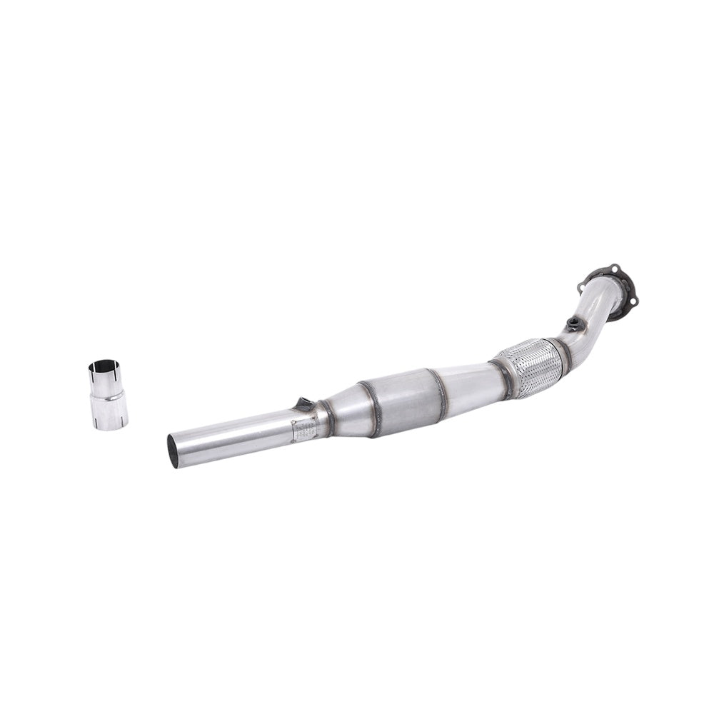 Milltek Large Bore Downpipe and Hi-Flow Sports Cat Exhaust Seat Leon 1.8T Sport and Cupra 180PS 00-05-Manifolds, Decats & Sports Cats-carbonizeduk