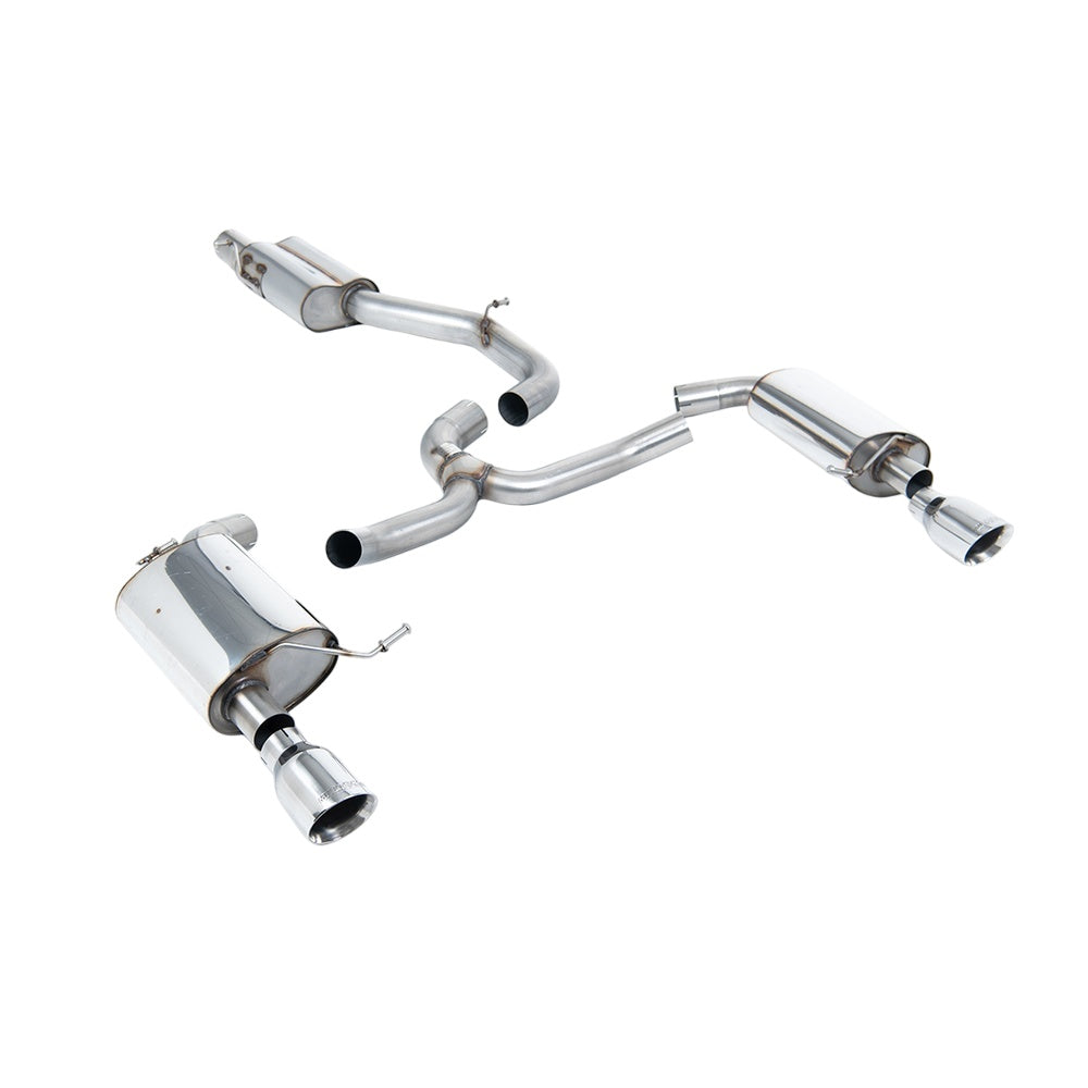 Milltek Cat Back Exhaust Volkswagen Golf Mk7 2.0 TFSi Alltrack / Estate / Station Wagon / Combi 4-Motion 16-21-Exhaust System-carbonizeduk