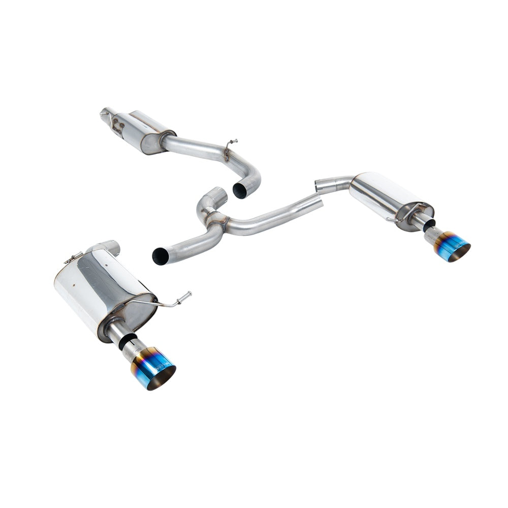 Milltek Cat Back Exhaust Volkswagen Golf Mk7 2.0 TFSi Alltrack / Estate / Station Wagon / Combi 4-Motion 16-21-Exhaust System-carbonizeduk