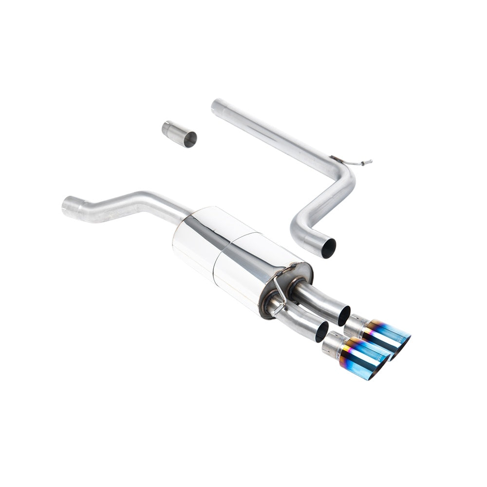 Milltek Cat Back Exhaust Volkswagen Polo GTI 2.0 TSI (AW 5-Door) Non GPF/OPF Models Only 18-19-Exhaust System-carbonizeduk