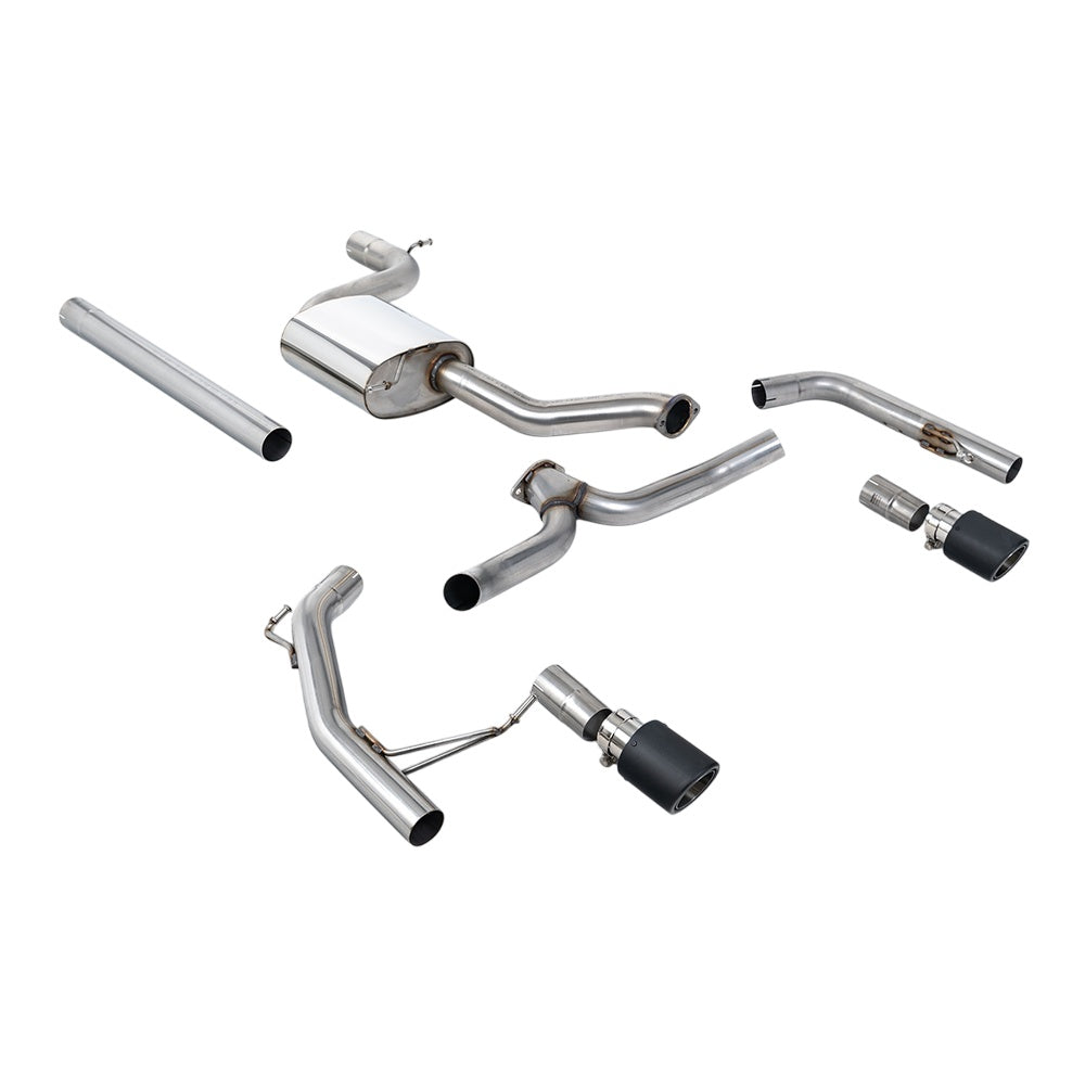 Milltek Cat Back Exhaust Volkswagen Jetta Mk7 (MQB) GLi 2.0T 19-25-Exhaust System-carbonizeduk