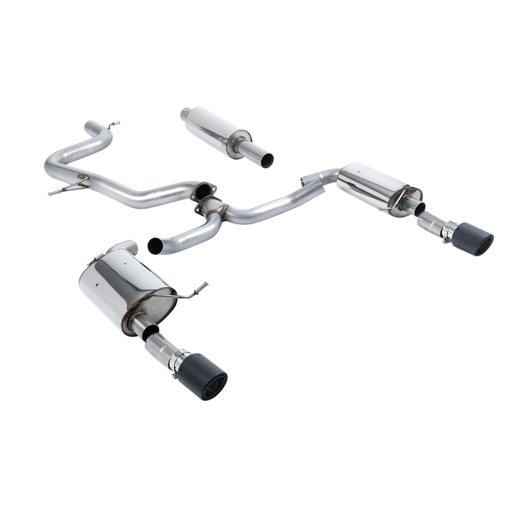 Milltek Cat Back Exhaust Volkswagen Jetta Mk7 (MQB) GLi 2.0T 19-25-Exhaust System-carbonizeduk