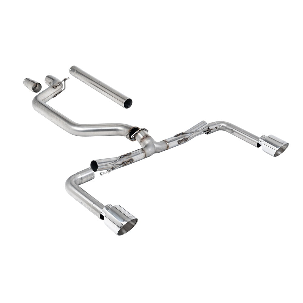Milltek Particulate Filter-back Exhaust Volkswagen Golf Mk8 GTi (245ps OPF/GPF Equipped Models Only) 20-25-Exhaust System-carbonizeduk
