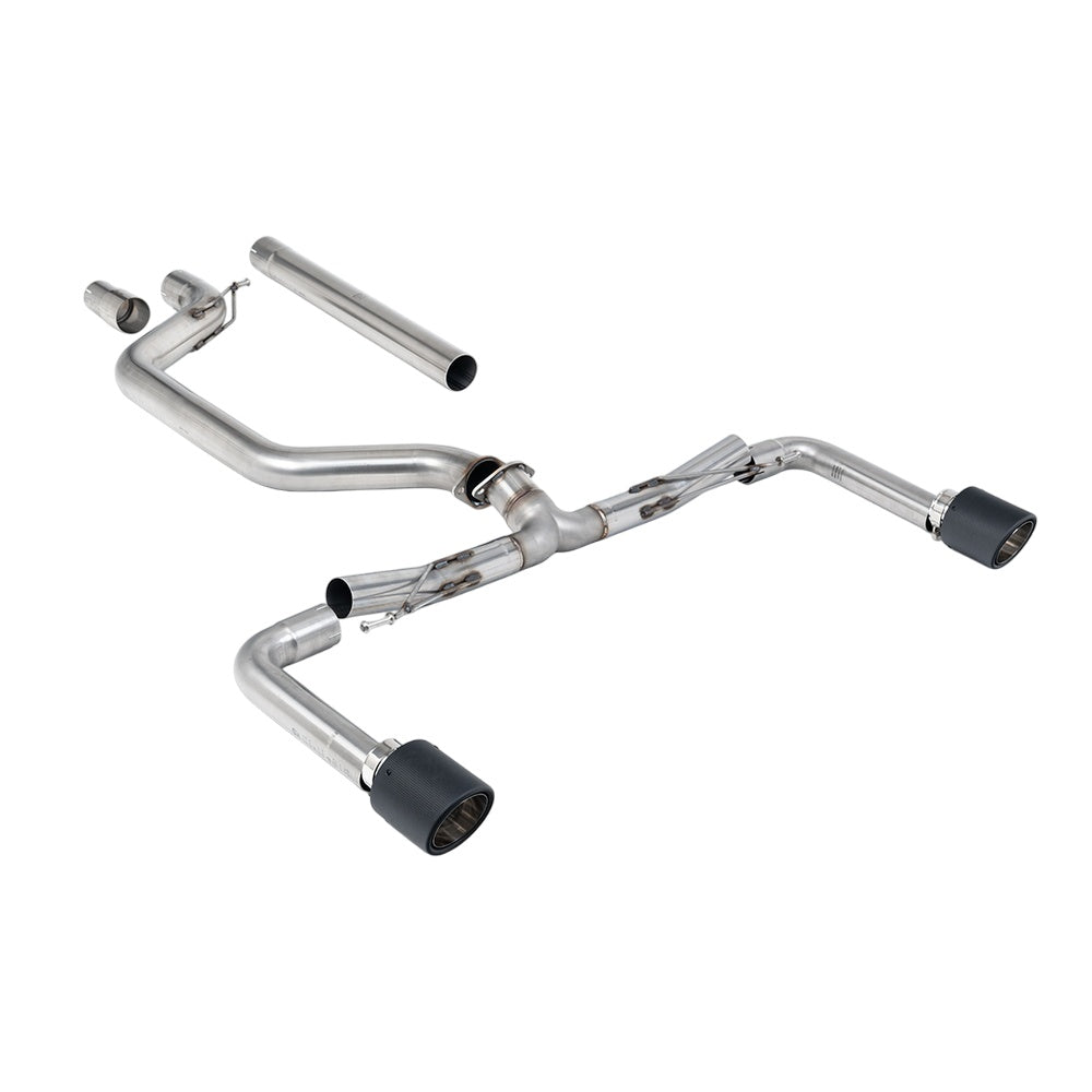 Milltek Particulate Filter-back Exhaust Volkswagen Golf Mk8 GTi (245ps OPF/GPF Equipped Models Only) 20-25-Exhaust System-carbonizeduk