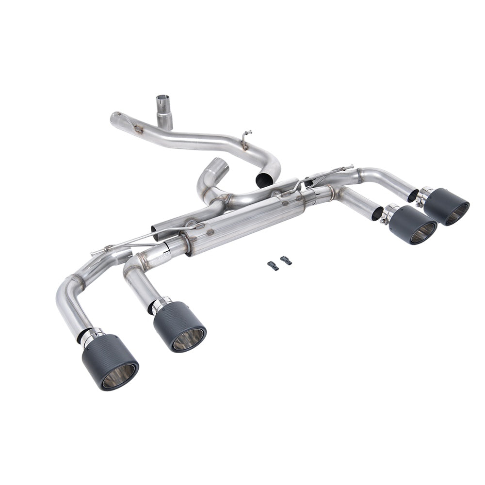 Milltek Particulate Filter-back Exhaust Volkswagen Golf Mk8 R 2.0 TSI 320PS (GPF Equipped Models Only) 21-25-Exhaust System-carbonizeduk