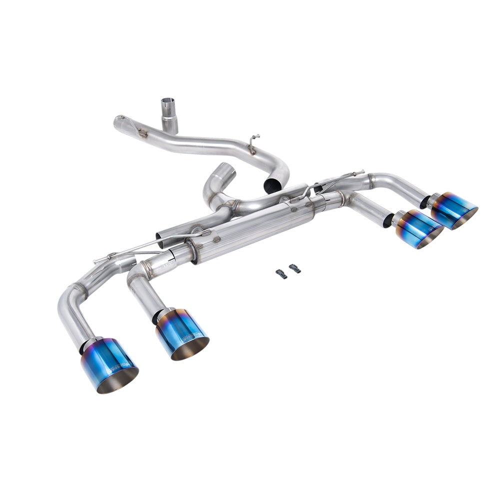 Milltek Particulate Filter-back Exhaust Volkswagen Golf Mk8 R 2.0 TSI 320PS (GPF Equipped Models Only) 21-25-Exhaust System-carbonizeduk