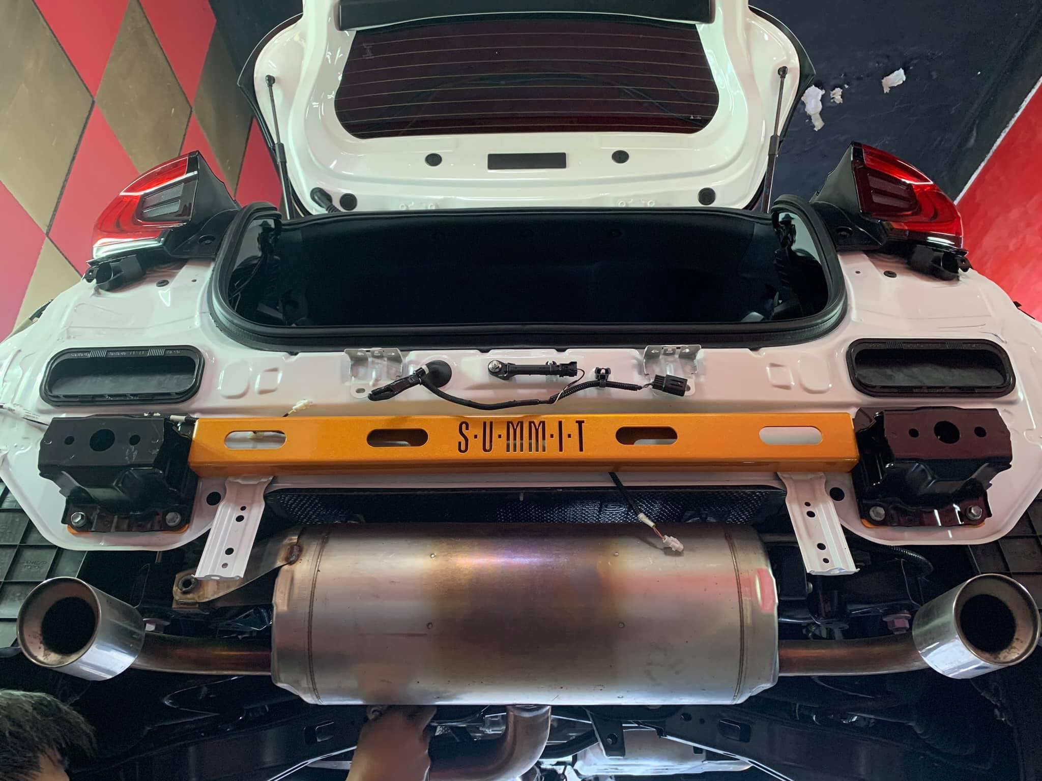 SWAVE & SUMMIT Rear Bumper Bar for Toyota Yaris GR